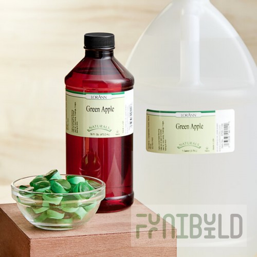 LorAnn Oils Green Apple Natural Flavor 1 Gallon