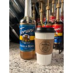 Torani Sugar-Free Vanilla Bean Flavoring Syrup 750 mL Glass Bottle