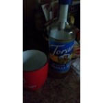 Torani Sugar-Free Vanilla Bean Flavoring Syrup 750 mL Glass Bottle