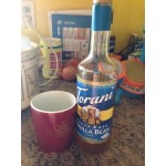 Torani Sugar-Free Vanilla Bean Flavoring Syrup 750 mL Glass Bottle