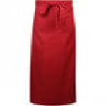 Mercer Culinary M61130RD Genesis® Red Poly-Cotton Bistro Apron - 33 Mercer Culinary M61130RD Genesis® Red Poly-Cotton Bistro Apron - 33