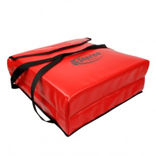 Sterno 72606 Red Small Insulated Vinyl Delivery Pizza Carrier, 17 Sterno 72606 Red Small Insulated Vinyl Delivery Pizza Carrier, 17