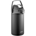Acopa 4 Liter Stainless Steel Lined Matte Black Airpot with Metal Lever Acopa 4 Liter Stainless Steel Lined Matte Black Airpot with Metal Lever