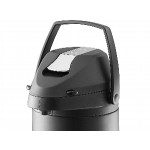 Acopa 4 Liter Stainless Steel Lined Matte Black Airpot with Metal Lever Acopa 4 Liter Stainless Steel Lined Matte Black Airpot with Metal Lever