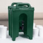 Cambro 100LCD519 Camtainer® 1.5 Gallon Kentucky Green Insulated Beverage Dispenser Cambro 100LCD519 Camtainer® 1.5 Gallon Kentucky Green Insulated Beverage Dispenser