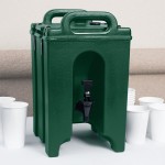 Cambro 100LCD519 Camtainer® 1.5 Gallon Kentucky Green Insulated Beverage Dispenser Cambro 100LCD519 Camtainer® 1.5 Gallon Kentucky Green Insulated Beverage Dispenser