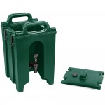Cambro 100LCD519 Camtainer® 1.5 Gallon Kentucky Green Insulated Beverage Dispenser Cambro 100LCD519 Camtainer® 1.5 Gallon Kentucky Green Insulated Beverage Dispenser