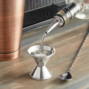 American Metalcraft J201 .5 oz. & 1 oz. Stainless Steel Jigger American Metalcraft J201 .5 oz. & 1 oz. Stainless Steel Jigger