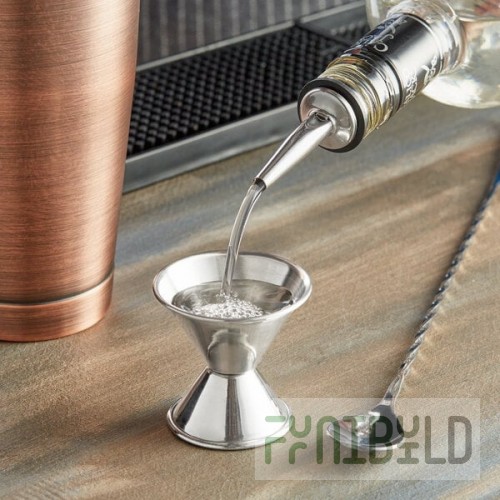 American Metalcraft J201 .5 oz. & 1 oz. Stainless Steel Jigger