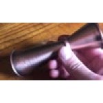 Barfly® M37000BK 0.5 oz. & 0.75 oz. Gun Metal Black Japanese Style Jigger Barfly® M37000BK 0.5 oz. & 0.75 oz. Gun Metal Black Japanese Style Jigger