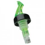 Precision Pours 200 BL C/F 2 oz. Ocean Blue Measured Liquor Pourer with Collar and Fliptop - 12/Pack Precision Pours 200 BL C/F 2 oz. Ocean Blue Measured Liquor Pourer with Collar and Fliptop - 12/Pack
