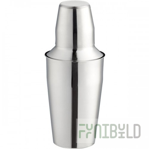 American Metalcraft CSJ116 16 oz. Stainless Steel 3-Piece Cocktail Shaker