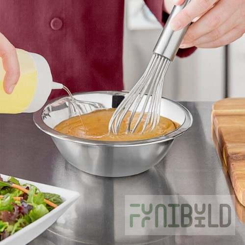 Choice 0.75 Qt. Standard Stainless Steel Mixing Bowl