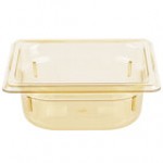 Vollrath 9062420 Super Pan® 1/6 Size Black High Heat Plastic Food Pan - 2 1/2 Vollrath 9062420 Super Pan® 1/6 Size Black High Heat Plastic Food Pan - 2 1/2