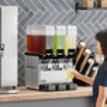 Vollrath VBBC3-37-A Triple 2.11 Gallon Bowl Refrigerated Beverage Dispenser - 115V