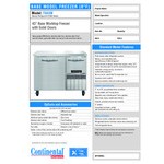 Continental Refrigerator FA43N 43