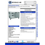 Beverage-Air UCFD48AHC-2-ADA 48 Beverage-Air UCFD48AHC-2-ADA 48