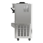 Spaceman 6250-C Gravity-Fed Dual Flavor Twin Twist Free-Standing Soft Serve Ice Cream Machine with 2 Hoppers and 3 Dispensers - 208-230V Spaceman 6250-C Gravity-Fed Dual Flavor Twin Twist Free-Standing Soft Serve Ice Cream Machine with 2 Hoppers and 3 Dispensers - 208-230V