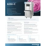 Spaceman 6250-C Gravity-Fed Dual Flavor Twin Twist Free-Standing Soft Serve Ice Cream Machine with 2 Hoppers and 3 Dispensers - 208-230V Spaceman 6250-C Gravity-Fed Dual Flavor Twin Twist Free-Standing Soft Serve Ice Cream Machine with 2 Hoppers and 3 Dispensers - 208-230V