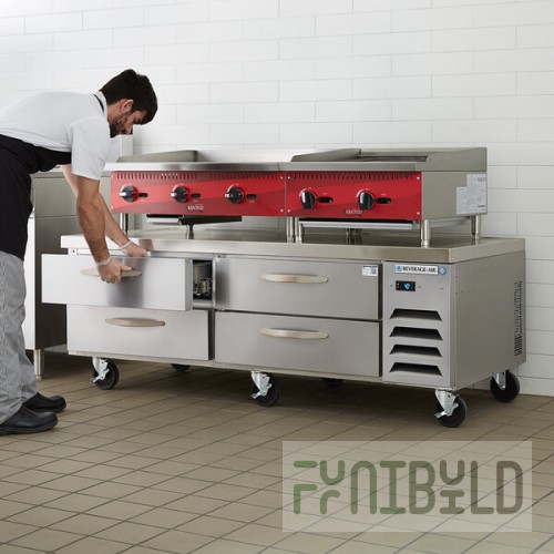 Beverage-Air WTFCS72HC 4 Drawer 72