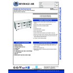 Beverage-Air WTRD72AHC-6-FLT 72 Beverage-Air WTRD72AHC-6-FLT 72