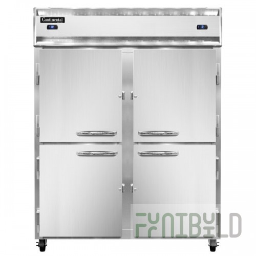 Continental Refrigerator 2RES-N-SS-HD 57