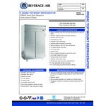 Beverage-Air P-Series PR2HC-1AS 52 1/8 Beverage-Air P-Series PR2HC-1AS 52 1/8