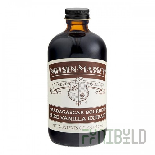 Nielsen-Massey 8 fl. oz. Madagascar Bourbon Vanilla Extract