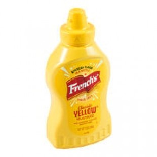 French's Classic Yellow Mustard Squeeze Bottle 30 oz. - 12/Case French's Classic Yellow Mustard Squeeze Bottle 30 oz. - 12/Case