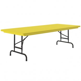 Correll Adjustable Height Folding Table, 30 Correll Adjustable Height Folding Table, 30