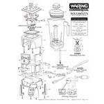 Waring 503351 Coupling Wrench for Blenders