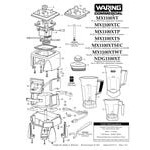 Waring 503351 Coupling Wrench for Blenders