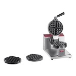Estella WBMX1A Belgian Waffle Maker with Hexagon Waffle Plate - 120V, 1,340W