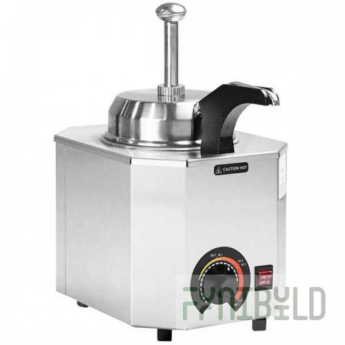 Paragon 2028C Pro-Deluxe 3 Qt. Warmer with Heated Spout - 120V, 517W
