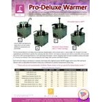 Paragon 2028C Pro-Deluxe 3 Qt. Warmer with Heated Spout - 120V, 517W Paragon 2028C Pro-Deluxe 3 Qt. Warmer with Heated Spout - 120V, 517W