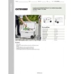 CaterGator CG45WHW White 45 Qt. Mobile Rotomolded Outdoor Cooler / Ice Chest CaterGator CG45WHW White 45 Qt. Mobile Rotomolded Outdoor Cooler / Ice Chest