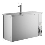 Avantco UDD-2-HC-S Stainless Steel Kegerator / Beer Dispenser with (1) 2 Tap Tower - (2) 1/2 Keg Capacity Avantco UDD-2-HC-S Stainless Steel Kegerator / Beer Dispenser with (1) 2 Tap Tower - (2) 1/2 Keg Capacity