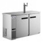 Avantco UDD-2-HC-S Stainless Steel Kegerator / Beer Dispenser with (1) 2 Tap Tower - (2) 1/2 Keg Capacity Avantco UDD-2-HC-S Stainless Steel Kegerator / Beer Dispenser with (1) 2 Tap Tower - (2) 1/2 Keg Capacity