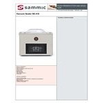 Sammic SE-416 Chamber Vacuum Packaging Machine with 17 Sammic SE-416 Chamber Vacuum Packaging Machine with 17