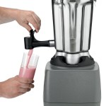 Waring CB15VSF 1 Gallon Variable Speed Food Blender with Stainless Steel Container and Spigot - 120V Waring CB15VSF 1 Gallon Variable Speed Food Blender with Stainless Steel Container and Spigot - 120V