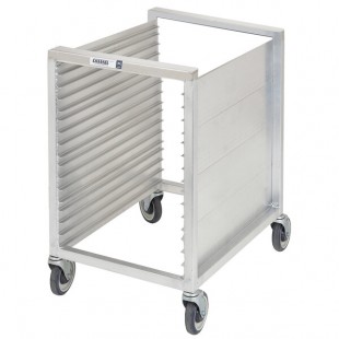Channel 615 16 Pan End Load Semi-Enclosed Aluminum Bun / Sheet Pan Rack - Assembled Channel 615 16 Pan End Load Semi-Enclosed Aluminum Bun / Sheet Pan Rack - Assembled