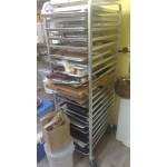 Advance Tabco PR10-6W 10 Pan End Load Bun / Sheet Pan Rack - Assembled