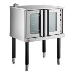Cooking Performance Group FEC-100-B Single Deck Standard Depth Full Size Electric Convection Oven - 208V, 1 Phase, 11 kW