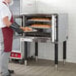 Cooking Performance Group FEC-100-B Single Deck Standard Depth Full Size Electric Convection Oven - 208V, 1 Phase, 11 kW