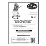 Globe SP40 40 Qt. Planetary Floor Mixer with Guard & Standard Accessories - 208V, 3 Phase, 2 hp Globe SP40 40 Qt. Planetary Floor Mixer with Guard & Standard Accessories - 208V, 3 Phase, 2 hp