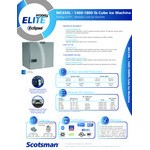 Scotsman MC430SL-1 Prodigy Elite® Series 30 Scotsman MC430SL-1 Prodigy Elite® Series 30