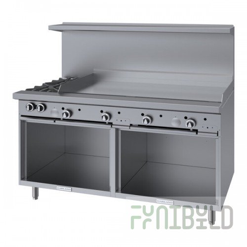Garland G60-2G48SS Liquid Propane 2 Burner 60