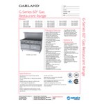 Garland G60-2G48SS Liquid Propane 2 Burner 60 Garland G60-2G48SS Liquid Propane 2 Burner 60