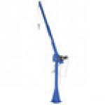 Vestil WTJ-20-4-DC 2,000 lb. Battery-Powered Jib Lift Crane with 360-Degree Swivel, 106 1/2