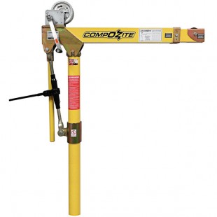 OZ Lifting Products Compozite Davit Crane with Manual Winch OZ1200DAV - 1200 lb. Capacity OZ Lifting Products Compozite Davit Crane with Manual Winch OZ1200DAV - 1200 lb. Capacity